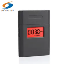 Мини prefessional дыхание Алкотестеры цифровой алкотестер с Подсветка Алкоголь детектор алкотестером дропшиппинг