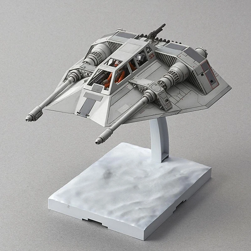 

Origina Bandai Model STAR WARS Star Wars 1/48 SNOWSPEEDER Snow Fighter PVC Figure Model Dolls Toys Figurals