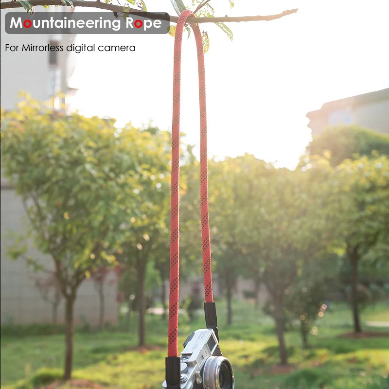 Cena Ręcznie tkane górskie nylonowej liny pasek na ramię z paskiem dla lustra cyfrowe kamery Leica produktu firmy Olympus Pentax Sony