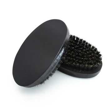

Portable Real Boar Bristles Wooden Shaving Brush oval Brush For Beards Mustache Face Massage