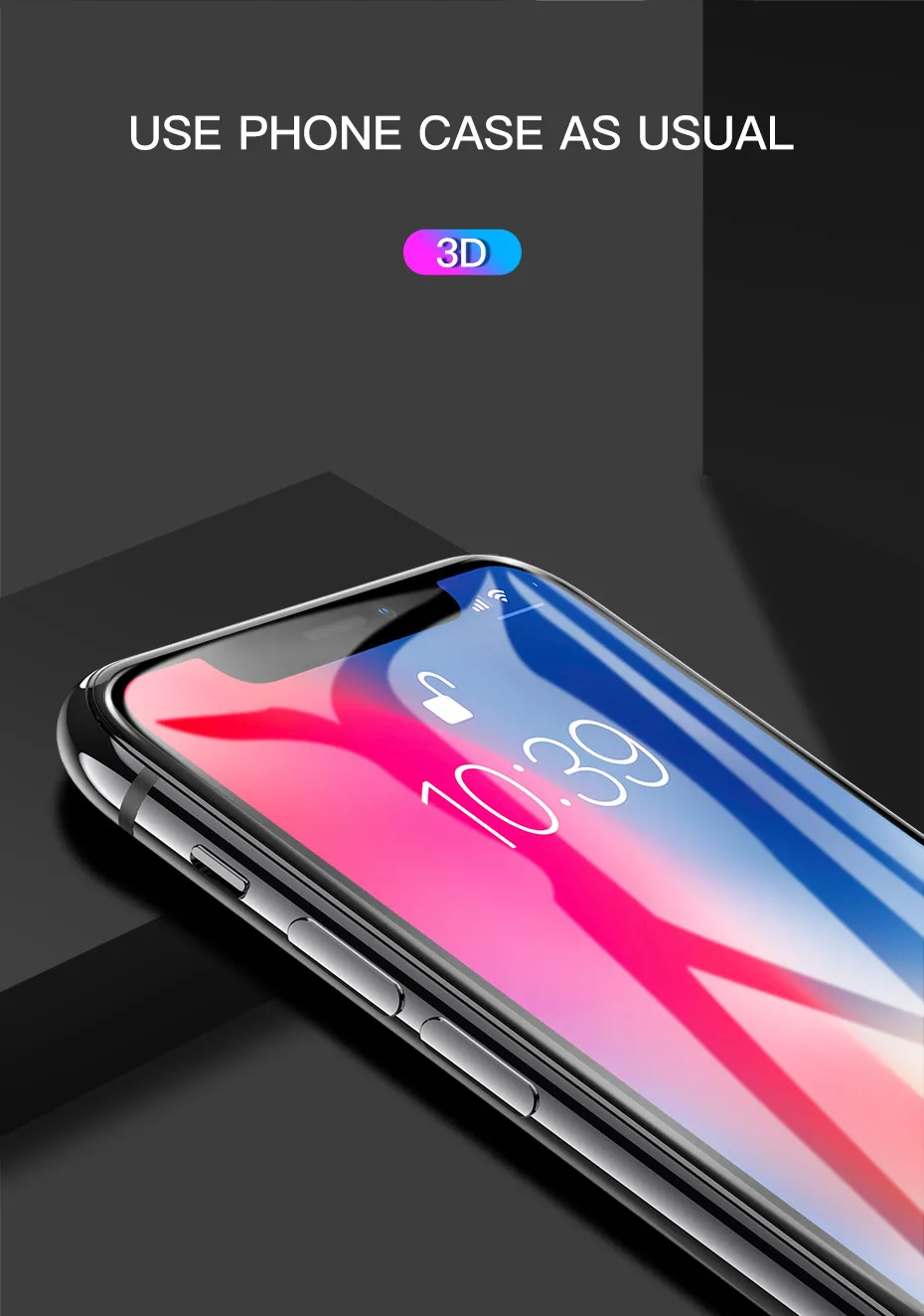 HOCO полное покрытие закаленное стекло для iPhone 11 Pro Max XR X XS Max защита экрана 3D Защитное стекло для iPhone 7 8 Plus