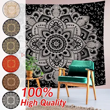 

Rectangular Tapestry Wall Hanging Carpet 150*180/230 CM Mandala Polyester Throw Yoga Mat for Home Bedroom Decoration