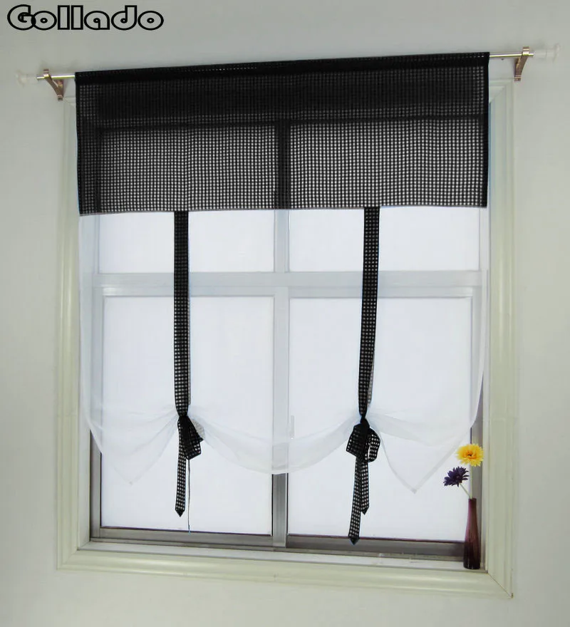 German Plaid Fabric Patchwork Rod Packet Top Living Room Balcony