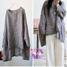 Продукт выпуска весной, дизайн свободные большие ярдов хлопок белье Женская футболка