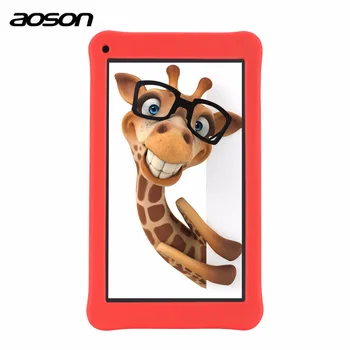 Cute 7 inch Pad 16GB/1GB Android 6.0 Aoson M753 Kids Learning Tablet PC with Parental