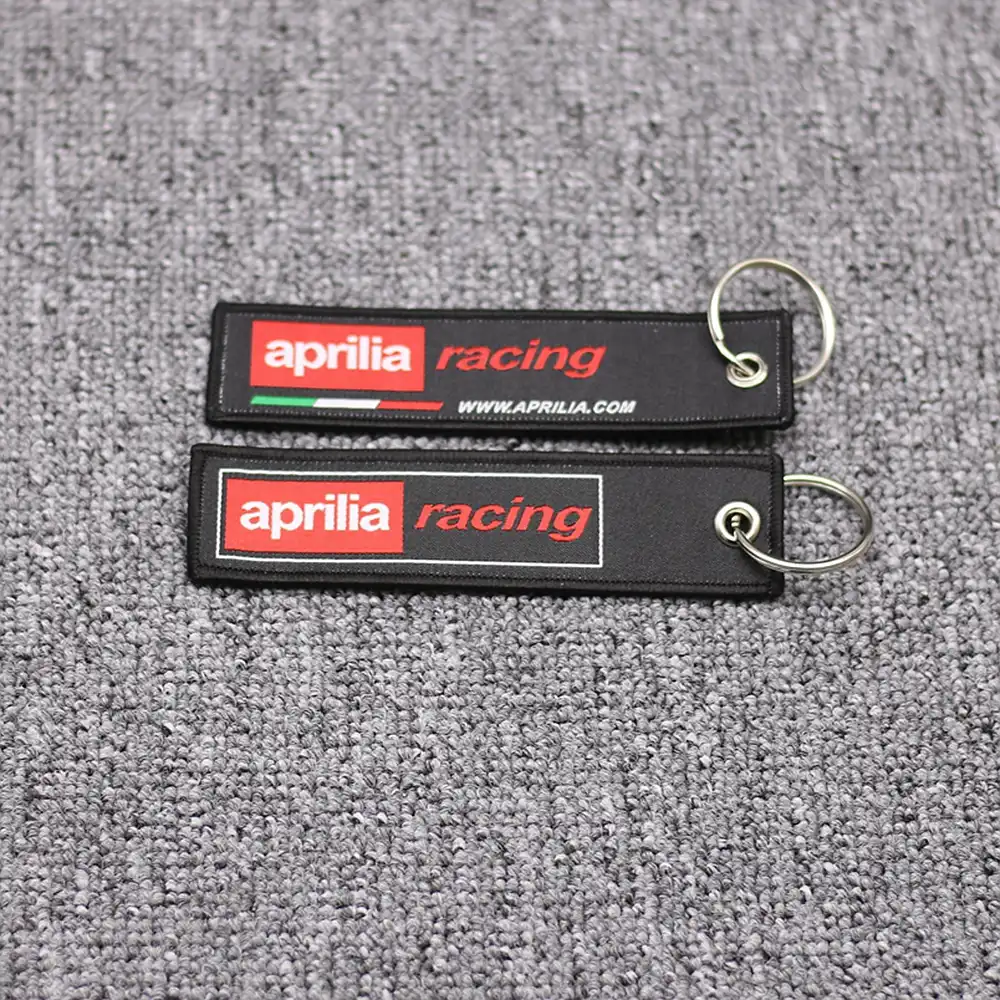 新到着刺繍キーホルダーチェーンコレクションキーホルダーアプリリア Rsv Mille Rs Tuono すべてレースオートバイのバッジキーリング Rsv Mille Keychain Collectionaprilia Rsv Mille Aliexpress