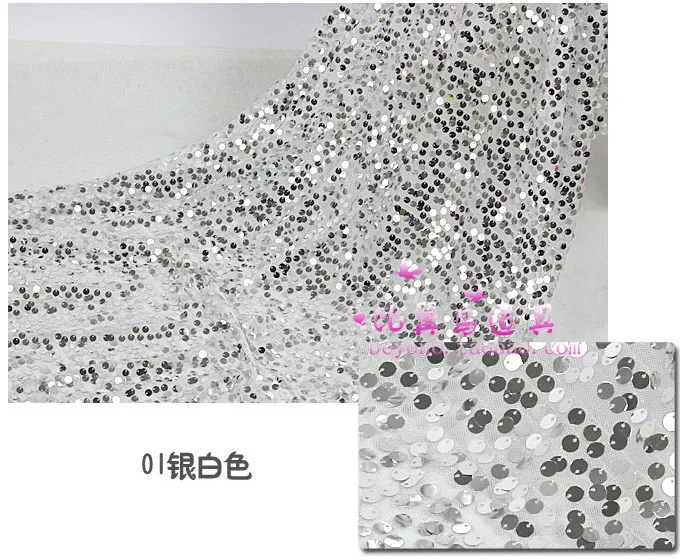 Экспресс Свадебные сценические декорации Романтические свадебные занавески с блёстками Js-87 - Цвет: silver sequins 2x2m