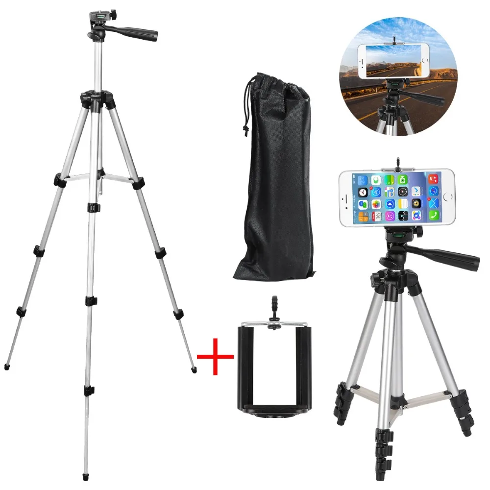Beste 35 106 Cm Multifunctionele Professionele Camera Statief Houder En Telefoon Statief Stabilizer 2 In 1 Verstelbare + Draagbare + opvouwbare