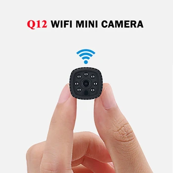 

Q12 Mini Camera 1080P Wifi DV DVR Wireless IP Cam Brand New Mini Video Camcorder Recorder Infrared Night Vision Small Camera