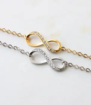 

Famous Infinity Bracelet Bridesmaid gift Friendship BFF Bracelet Wedding bracelet Jewelry Maid of Honor gift Gift Ideas