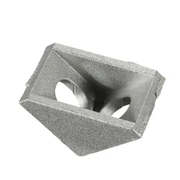 

2020 Europe Aluminum Angle Code with Nut Hole Support T-slot Profile Frame Extrusion Bracket for Connecting The Flow Profile