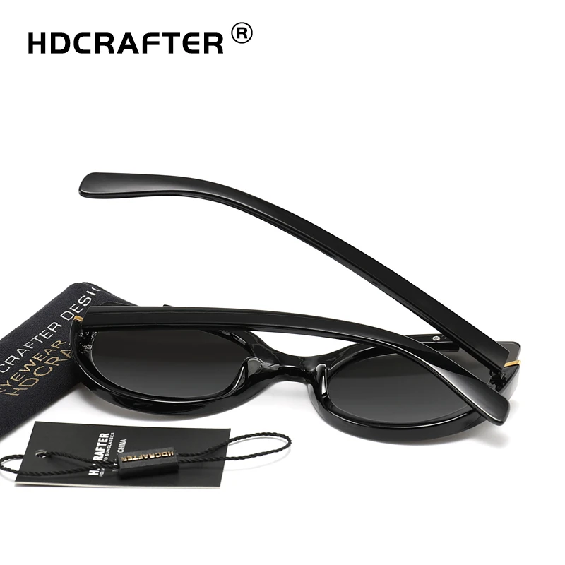 Женские солнцезащитные очки HDCRAFTER Винтажные Солнцезащитные кошачий глаз