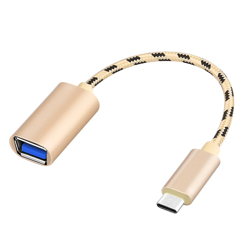 

USB Type C to USB OTG Cable Adapte for Xiaomi Mi8 Mi6 Nexus 5X 6P Honor 10 Macbook OTG Type-c Charger Data Cable USB C Cable