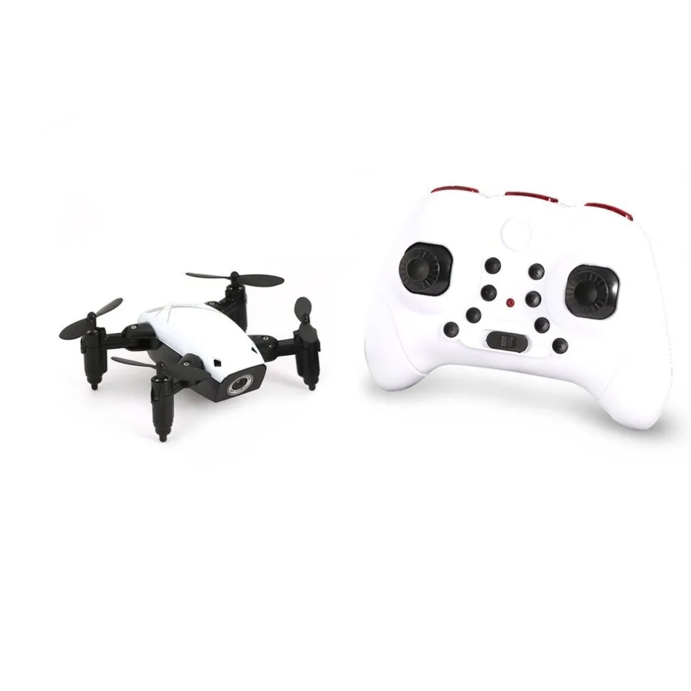 S9W складной RC Мини Дрон Карманный Дрон микро Дрон вертолет с wifi FPV 0.3MP камера 360 градусов