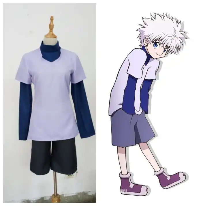 Hunter X Hunter Cosplay Killua Zoldyck Costume Hunter X Hunter Cosplay Killua Costumehunter X Hunter Aliexpress