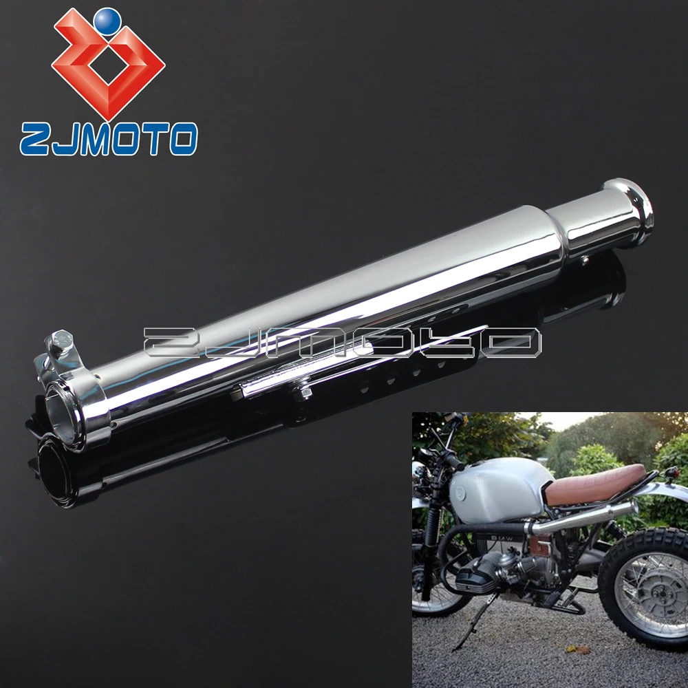 Universal Motorcycl Cocktail Shaker Exhaust Muffler Tulipend Pipe