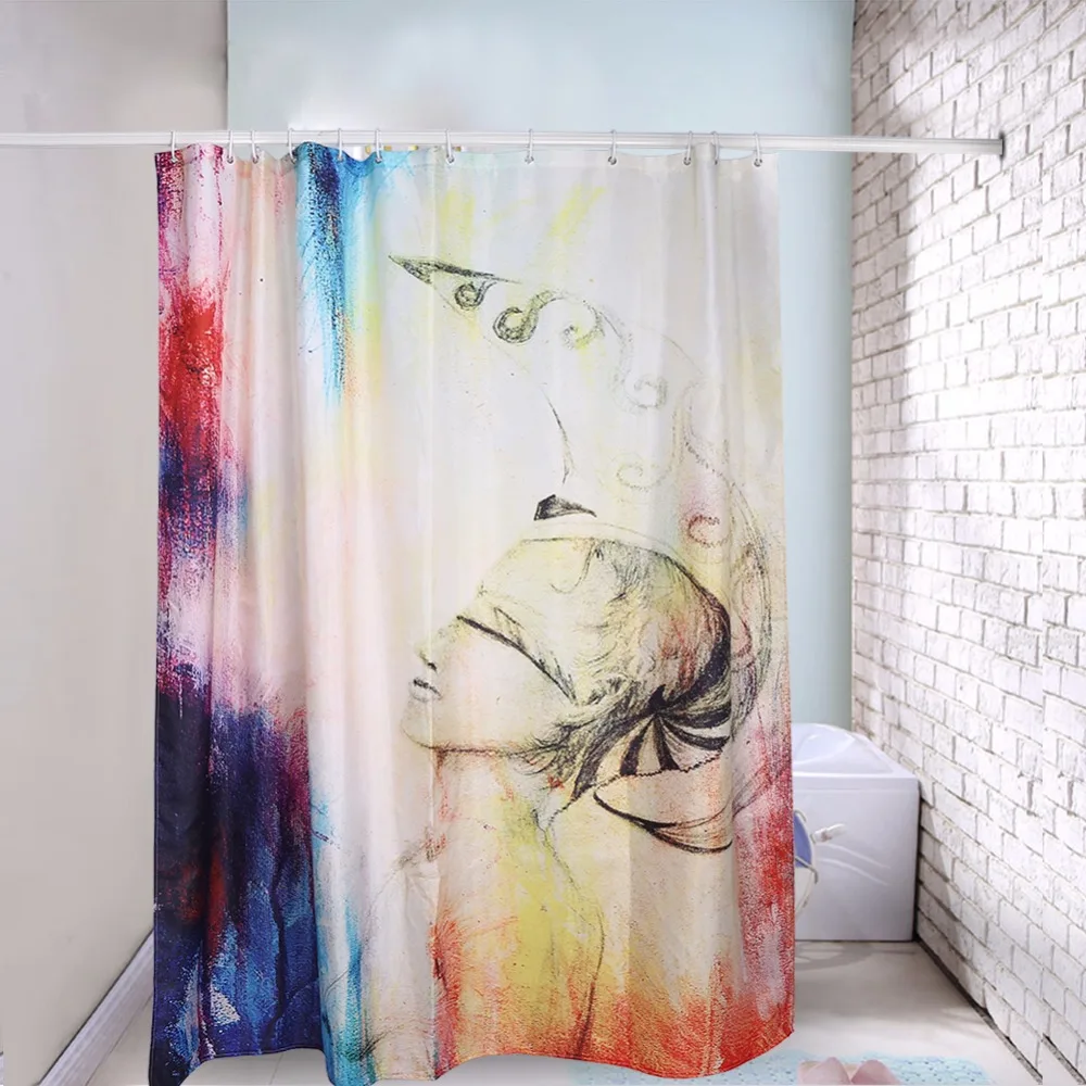 Online Buy Wholesale abstract shower curtain from China abstract  interior design layout, interior decor of house, interior decor home, interior decor images, and interior design Waterproof Paint For Shower 1000 x 1000