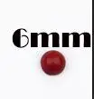 50 шт./упак. 6-30 мм полукруглые разноцветные плоские с красный камень с плоской задней частью Натуральный камень бисер кабошон для DIY материал для изготовления ювелирных изделий камень F2047 - Цвет: 6mm turquoise beads