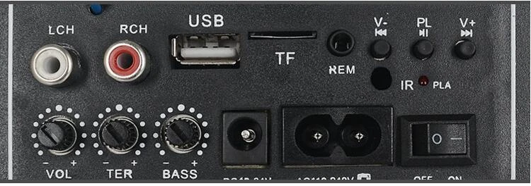 Mono para Carro Placa de Amplificação Subwoofer com Cartão em u com Controle Placa Amplificadora Mono Áudio Automotivo Bluetooth Remoto 20 Automóveis e motos