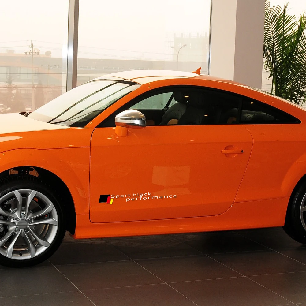 Виниловые наклейки для Audi a3 a4 a5 a6 s5 s6 s7 s8 q7 q5 c6 c5 tt a7 b6 b7 2 шт.|Наклейки на автомобиль| |
