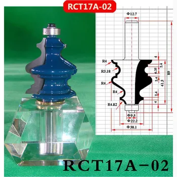 

New Arrival Carbide Woodworking Router Bits, Line Shape Molding Cutter, V Groove Engraving/Milling/Cutting/Trimming (RCT17A-02)