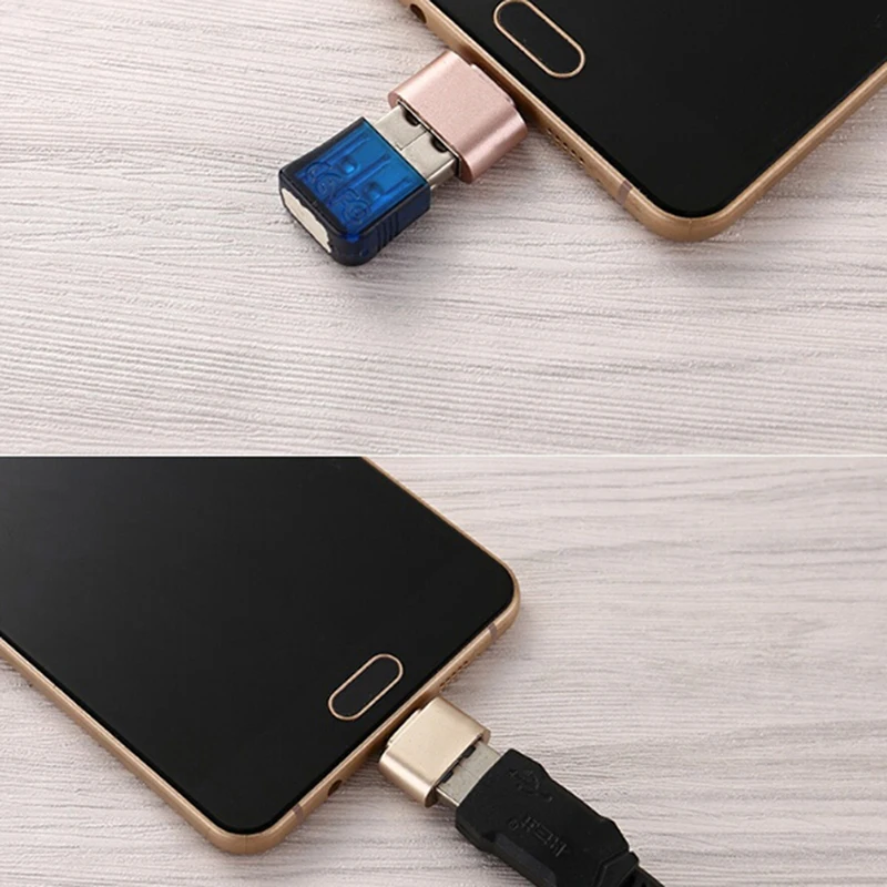 Микро USB OTG 2 0 Hug конвертер Type-C адаптер для телефона Android кабель кардридер