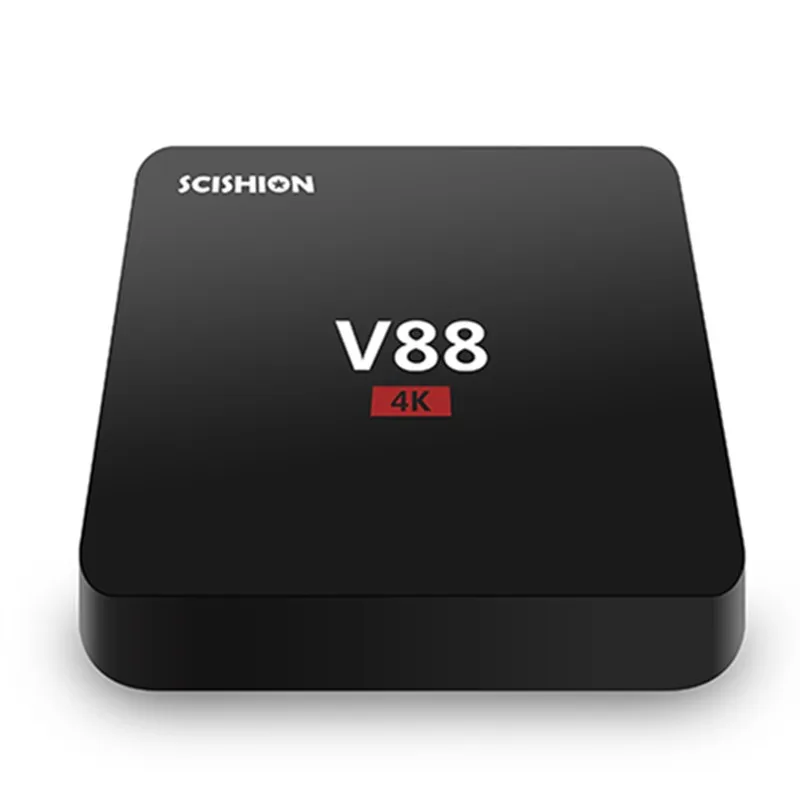 10 ШТ. SCISHION V88 Android 5.1 TV Box RK3229 1 Г 8 Г 4 USB 4 К x 2 К Wi-Fi с DLNA Media Player Европейский IPTV SET TOP BOX