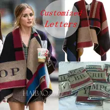 Пальто шаль Poncho Prorsum Pashmere шарф Monogramed пончо бренда Для женщин