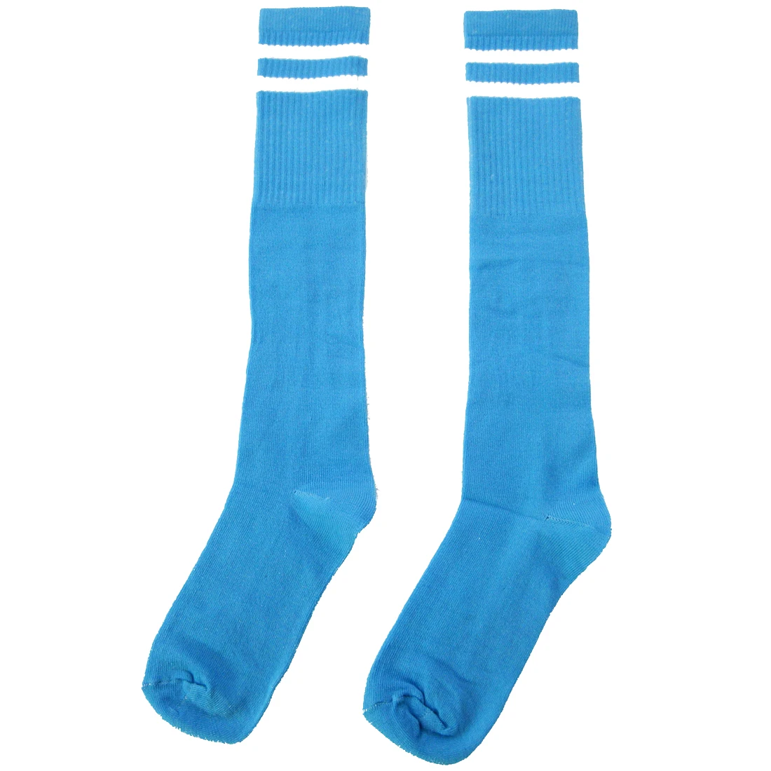 Детские спортивные футбольные Гольфы; высокие носки; носки для бейсбола и хоккея - Цвет: blue