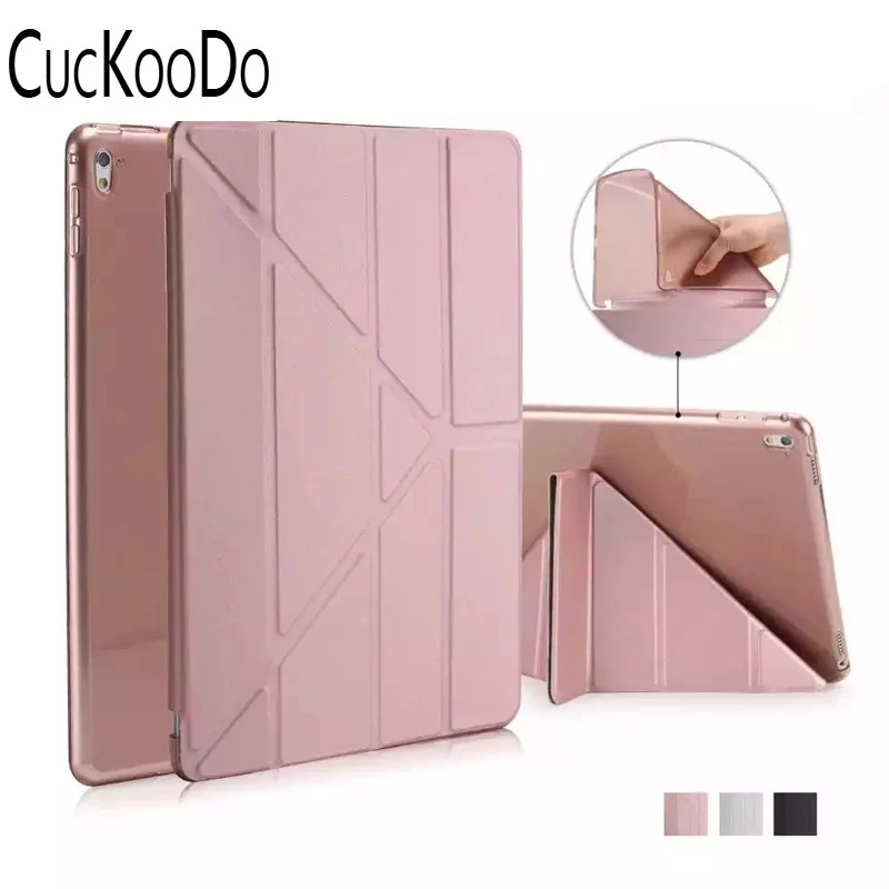 Чехол-подставка CucKooDo для iPad Pro 9 7 дюйма ультратонкий умный кожаный чехол с