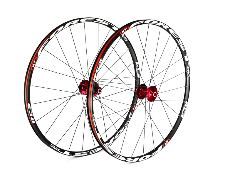 Best RT Bike Wheel 26 Inch & 27.5 Inch Mountain Bike Wheels Aluminum Alloy 24 Hole Bearing Hub Bicycle Wheel For shimano 7-11 Speed 3