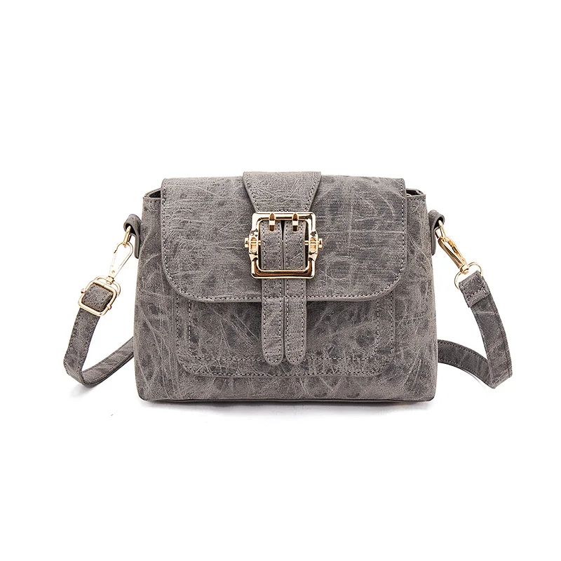 

2017 Fashion Designer Brand Women Pu Leather Handbags ladies Shoulder bags female Vintage Messenger Bag with belt buckle