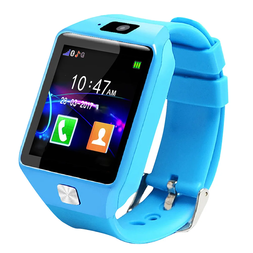  Kinder Bluetooth Smart Uhr TouchScreen Sport Fitness Tracking GPS Locator Uhr NK-Shopping