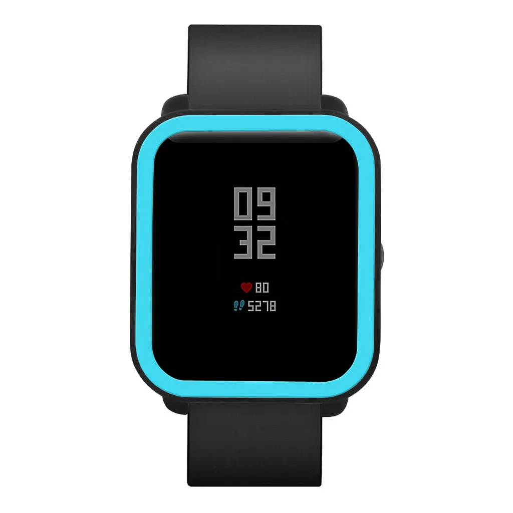 Мягкий ТПУ защитный силиконовый Полный чехол для Xiaomi Huami Amazfit Bip Молодежные часы с