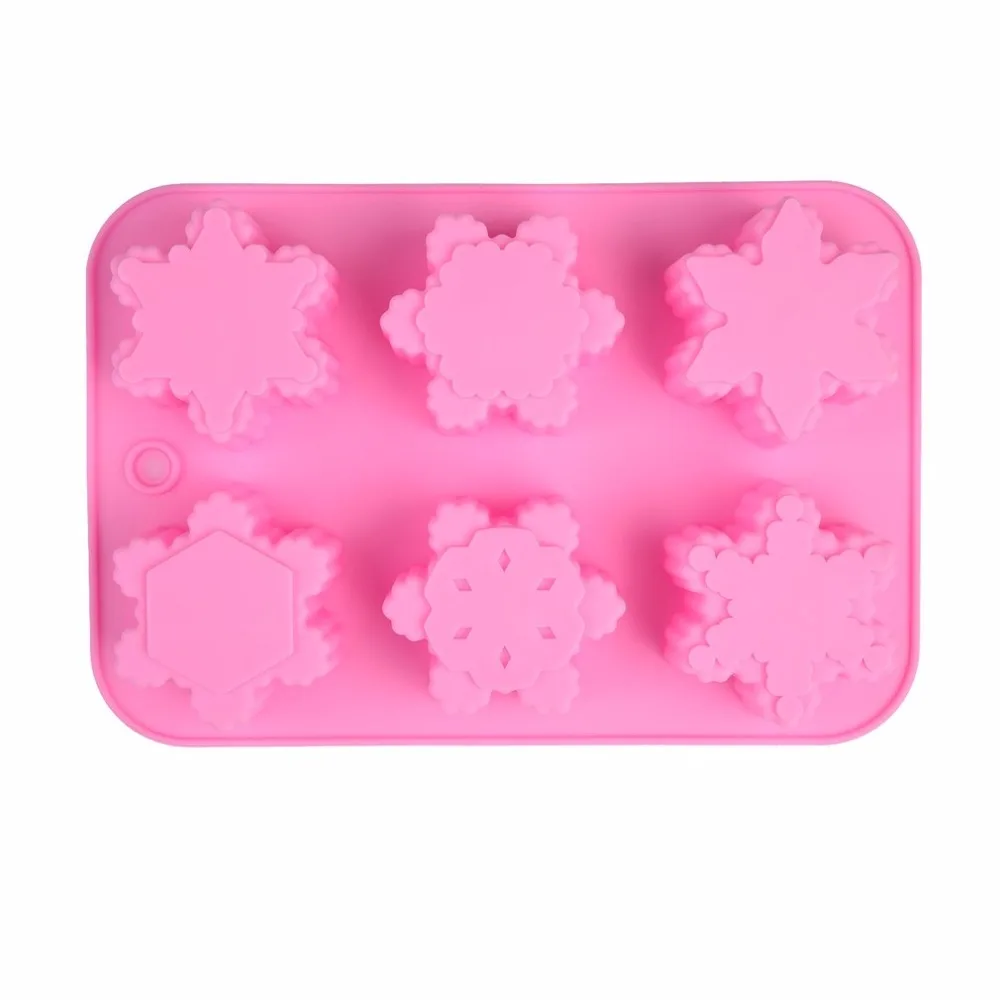 1PC-Snowflakes-Pattern-Silicone-Mold-Cake-Mold-Baking-Decorating-Mold-Chocolate-Mold-DIY-Handmade-Soap-Mould (3)