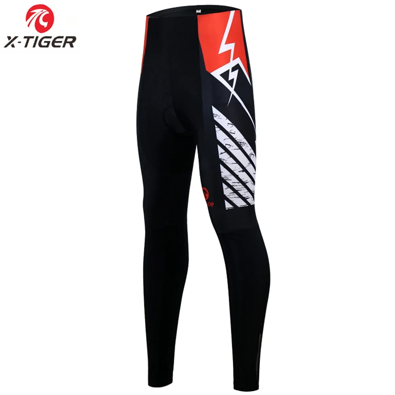 

X-Tiger Women Winter 3D Gel Padded Cycling Pants Shockproof Thermal Fleeced MTB Bike Cycling Tight Bicycle Cycling Trousers