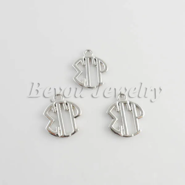

Greek Sigma Gamma Rho letter charm SGR charms 20pcs 1 lot