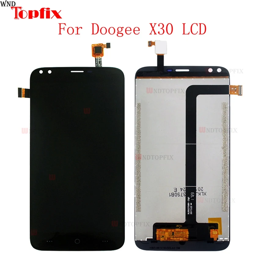 

In Stock 100%Tested Working 5.5"Inch LCD Display Touch Screen Digitizer For Doogee X30 LCD Replacement Parts For Doogee X30