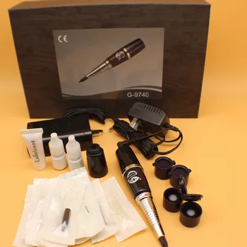 

1 Set Battery Original Taiwan Permanent Makeup Eyebrow Eyeliner Lip Tattoo Machine Complete Tattoo Machine Kit Giant Sun G-9740