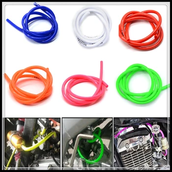 

Motorcycle Universal Fuel Gas Oil Tube Hose Line Petrol Pipe for HONDA CBR250R VFR 1200 F ST 1300 Black SpiRit NC750 S X