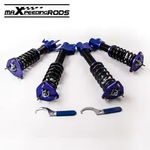 Coilovers Kits completos para Subaru Forester Impreza WRX GDB GDA 02-07 Saab 9-2X Choque Strut Suspensão Coilover