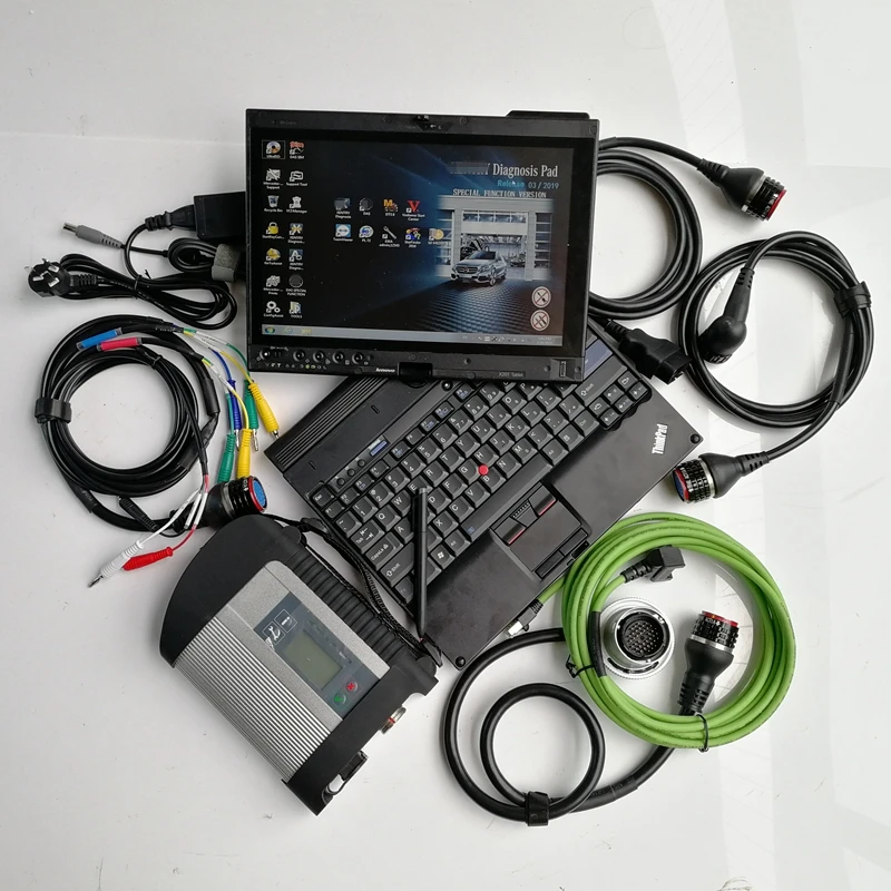 

Used Tablet x201t i7 4G touch screen auto diagnostic computer + mb star c4 with V09.2019 Software in 360GB SSD Auto Scanner