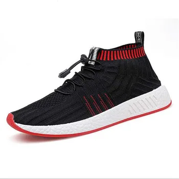 

Cheaper Men Casual Shoes Hombre Breathable Comfortable Footwear fashion Light weight loafers chaussure homme sneakers size