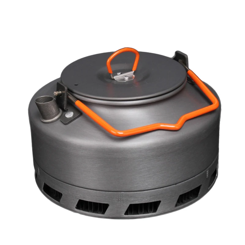 Bulin 1.1L Heat Exchanger Water Kettle Camping Tea Pot Hiking Picnic