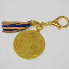 Фэн Шуй фэншуй здоровье брелок для ключей с амулетом W0986