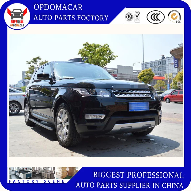

High quality aluminium Automatic scaling Electric pedal side step running board for Range rover Sport 2013 2014 2015 2016 2017