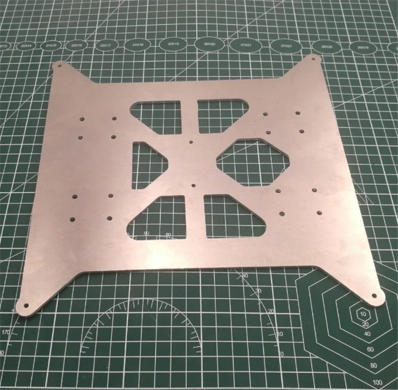 1 шт. алюминиевая Y-образная пластина FLSUN Prusa i3 для подставки Y 3 мм | Компьютеры и