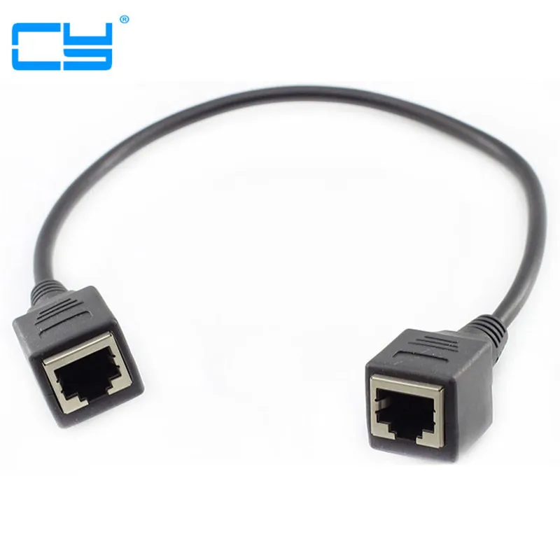 1FT 0 3 m 8P8C FTP STP UTP Cat 5e женский Lan Ethernet Сетевой удлинитель 30 см патч-корд | Компьютеры и