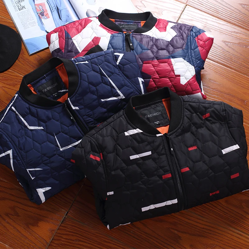 2016 font b Winter b font brand jacket font b Men b font fashion warm padded