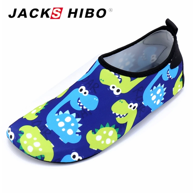 JACKSHIBO/Детская водонепроницаемая обувь нескользящая дышащая мягкая пляжная